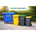 Bacs CS (Collecte Sélective) et supports de tri